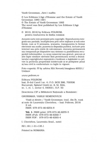 Viaţă şi destin (2 volume) Viaţă şi destin (2 volume)