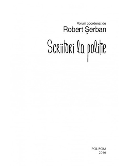 Scriitori la poliţie