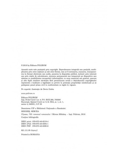 Ulysses, 732. Romanul romanului Ulysses, 732. Romanul romanului