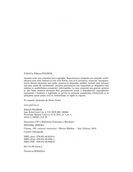 Ulysses, 732. Romanul romanului