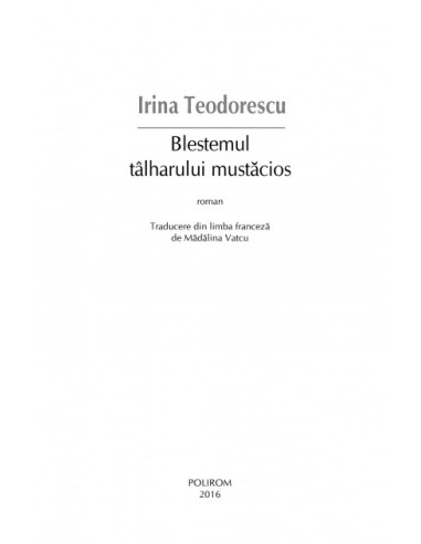Blestemul tîlharului mustăcios Blestemul tîlharului mustăcios