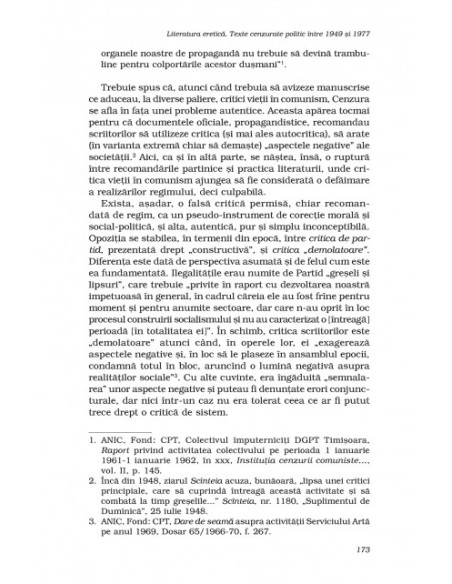 Literatura eretică. Texte cenzurate politic între 1949 şi 1977