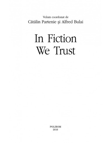 In Fiction We Trust