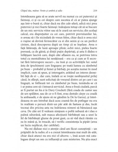 Chipul tău mîine. Venin şi umbră şi adio