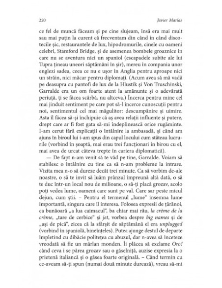 Chipul tău mîine. Venin şi umbră şi adio