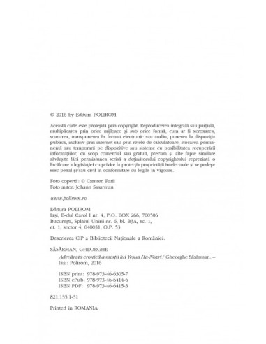 Adevărata cronică a morţii lui Yeşua...