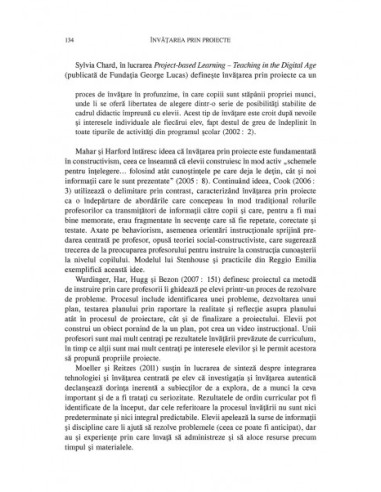 Învăţarea prin proiecte Învăţarea prin proiecte