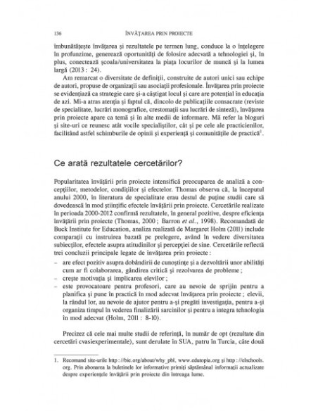 Învăţarea prin proiecte
