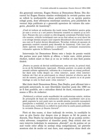 O revistă culturală în comunism