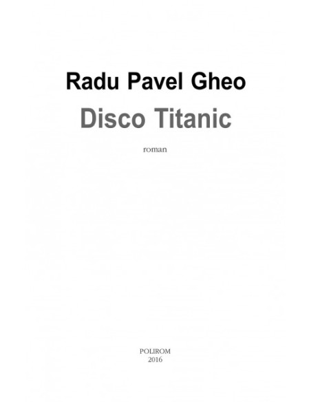Disco Titanic
