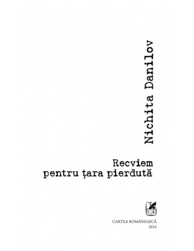 Recviem pentru ţara pierdută