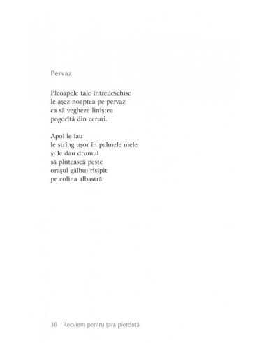 Recviem pentru ţara pierdută