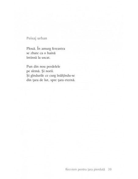 Recviem pentru ţara pierdută