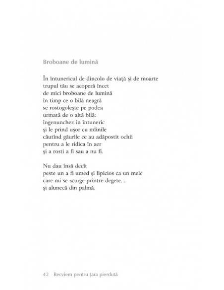 Recviem pentru ţara pierdută