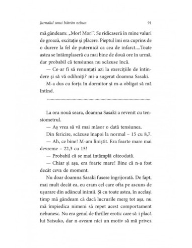 Jurnalul unui bătrîn nebun