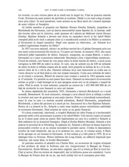 1927. O vară care a schimbat lumea