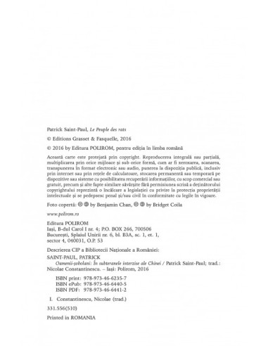 Oamenii-şobolani. În subteranele...