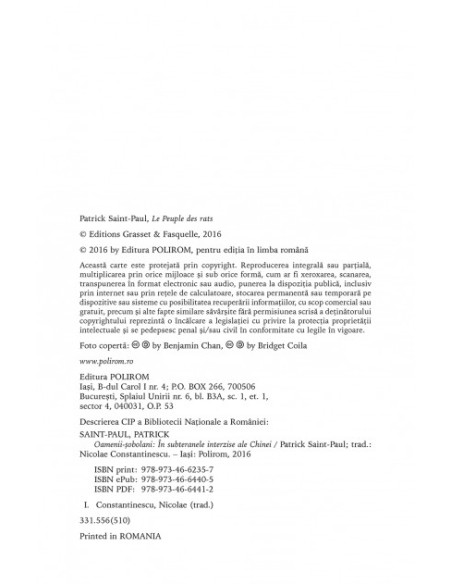 Oamenii-şobolani. În subteranele interzise ale Chinei