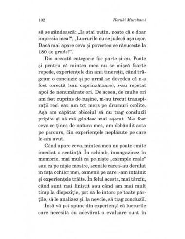 Meseria de romancier