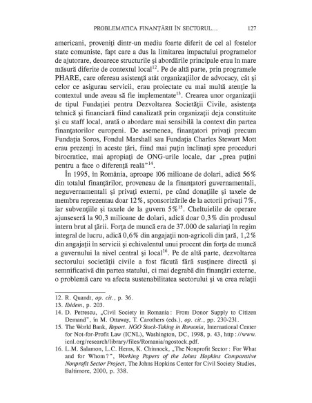 Societate civilă, democraţie şi construcţie instituţională