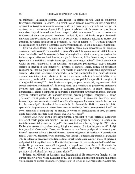 Gloria şi decăderea Anei Pauker