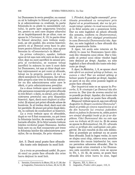 Summa theologica. Volumul III