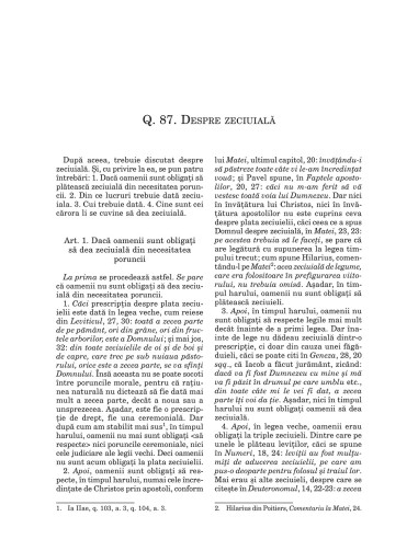 Summa theologica. Volumul III