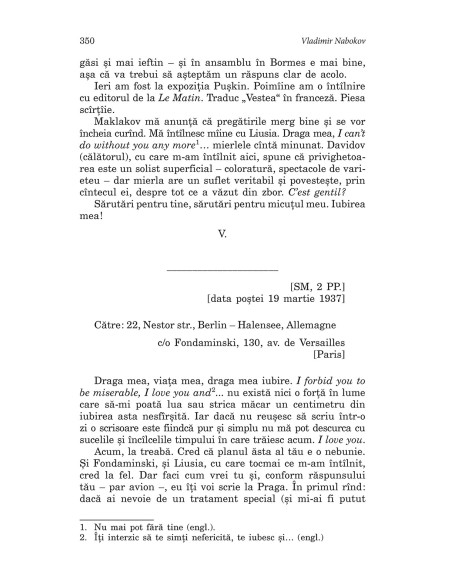 Scrisori către Vera