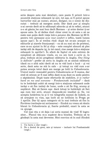 Scrisori către Vera Scrisori către Vera