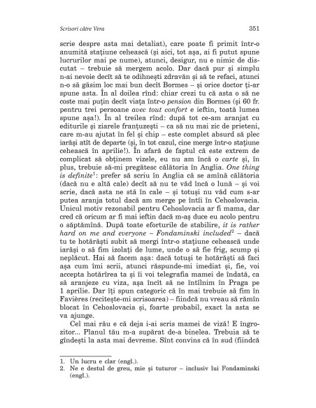 Scrisori către Vera