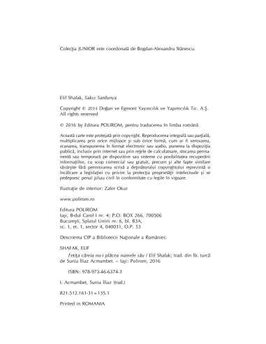 Fetiţa căreia nu-i plăcea numele său