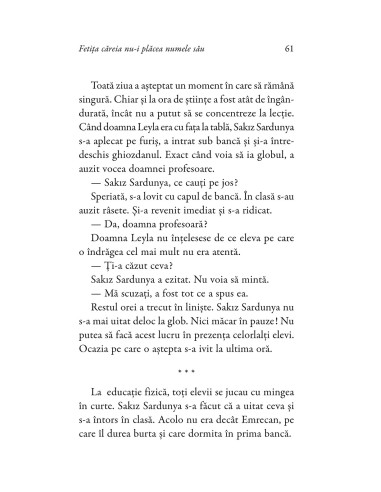 Fetiţa căreia nu-i plăcea numele său