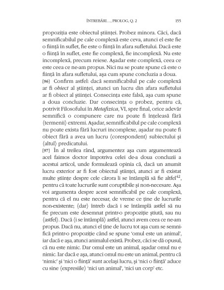 Teologia ca dispoziţie ştiinţifică. Prolog la Comentariu la Cartea Sentinţelor. Ediţie critică