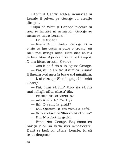 Şoareci şi oameni Şoareci şi oameni
