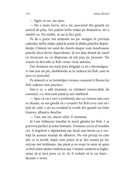 Un motan pe nume Bob (ediţie limitată)