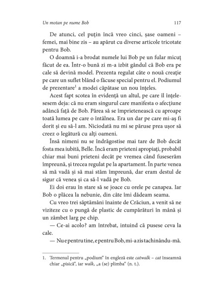 Un motan pe nume Bob (ediţie limitată)