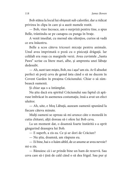 Un motan pe nume Bob (ediţie limitată)