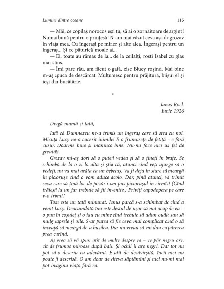 Lumina dintre oceane (ediţie limitată)