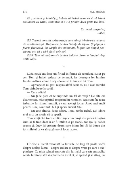 Lumina dintre oceane (ediţie limitată)