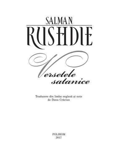 Versetele satanice (ediţia 2017)