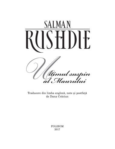 Ultimul suspin al Maurului