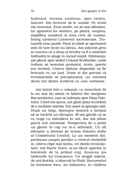 Don Quijote în Est