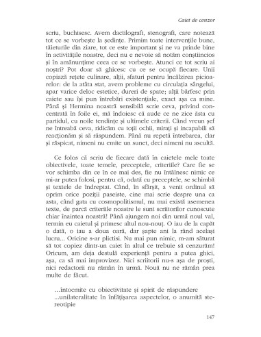Caiet de cenzor Caiet de cenzor