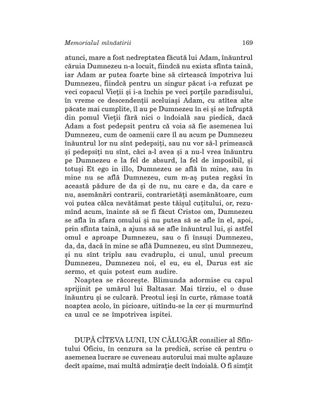 Memorialul mînăstirii