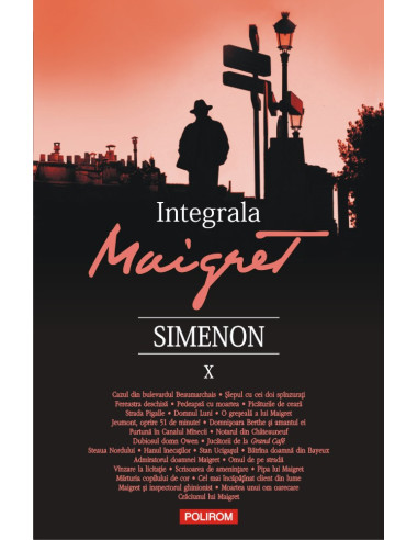 Integrala Maigret X