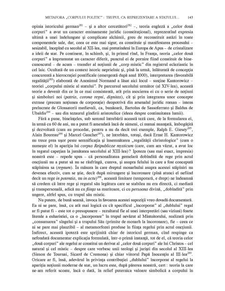 „Corpul politic” în cultura europeană. Din Evul Mediu pînă în epoca modernă