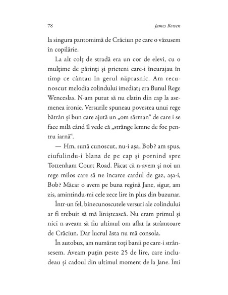 Un dar de la motanul Bob