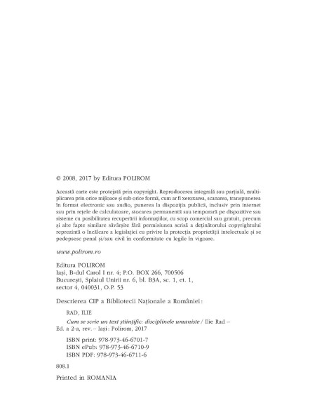 Cum se scrie un text ştiinţific