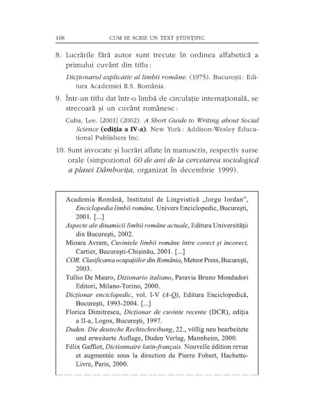 Cum se scrie un text ştiinţific