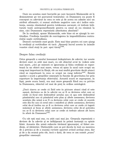 Profetul şi oglinda fermecată. Despre...